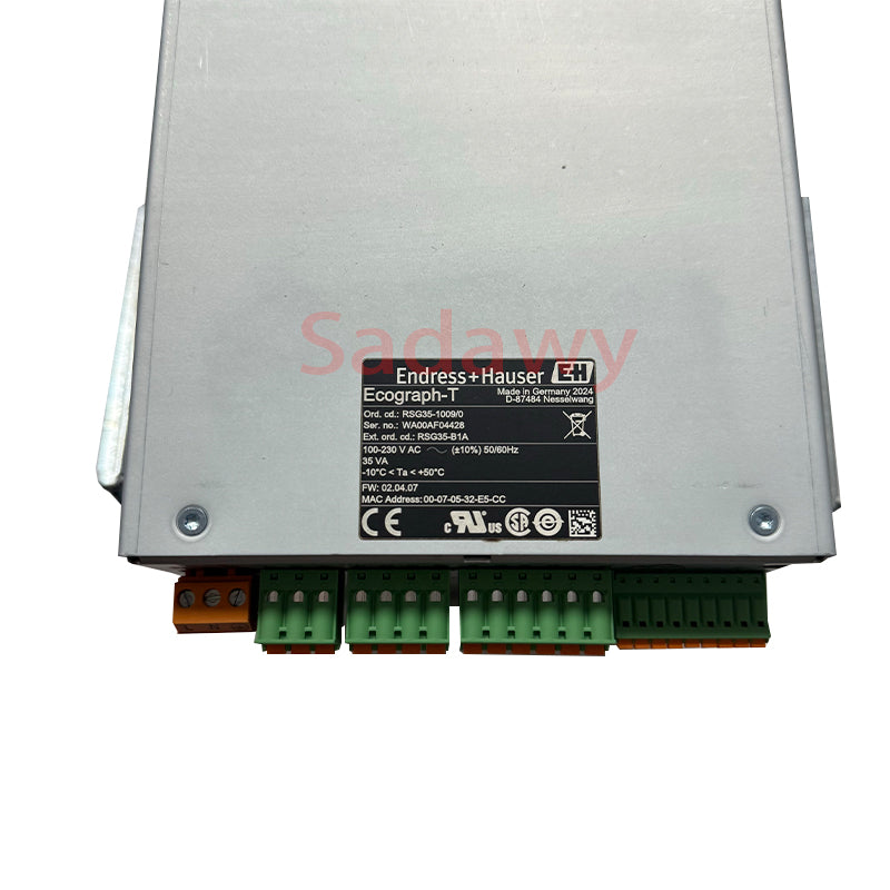 E+H RSG35-1009/0 Universal Data Manager records