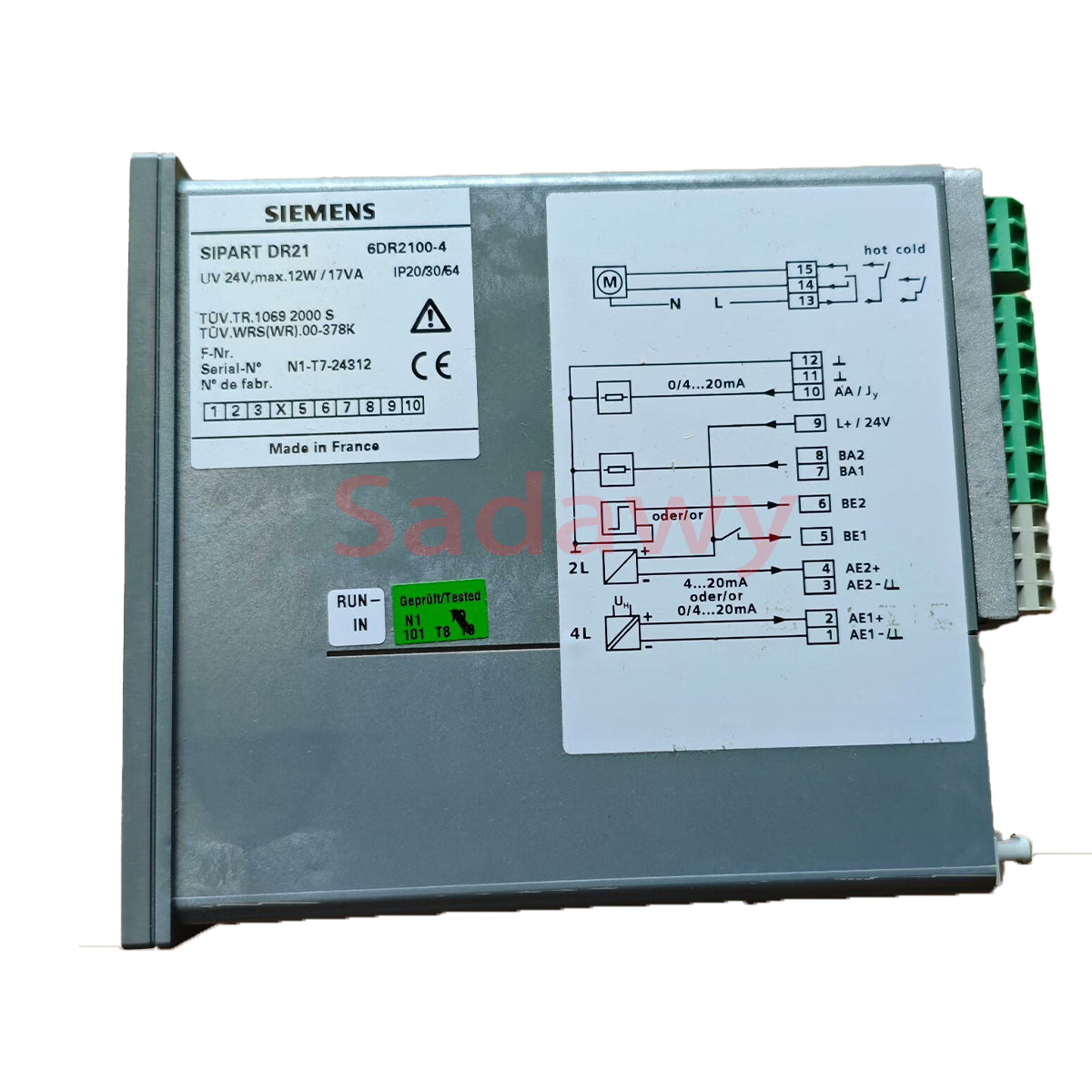 Siemens 6DR2100-4 temperature controller