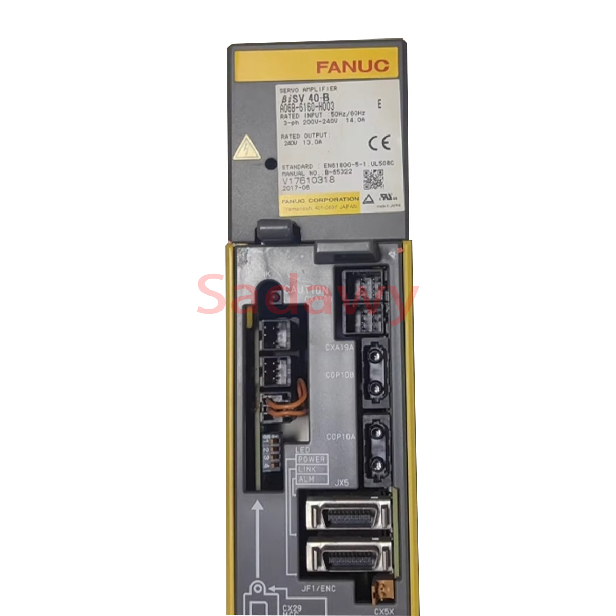 Fanuc A06B-6160-H003 Servo Driver Amplifier Module MDL B-iSV40-B