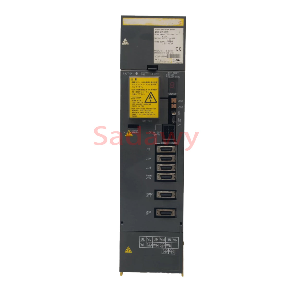 Fanuc A06B-6079-H106 Servo Driver Amplifier Module