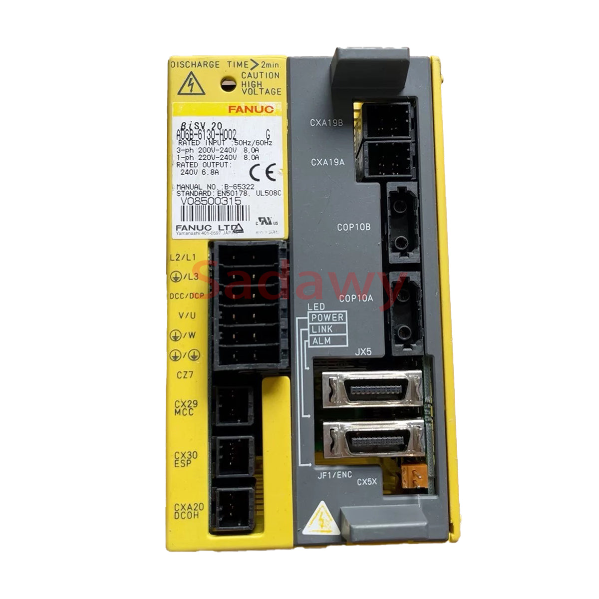 Fanuc A06B-6130-H002 Servo Driver Amplifier Module MDL BSVM1-20i