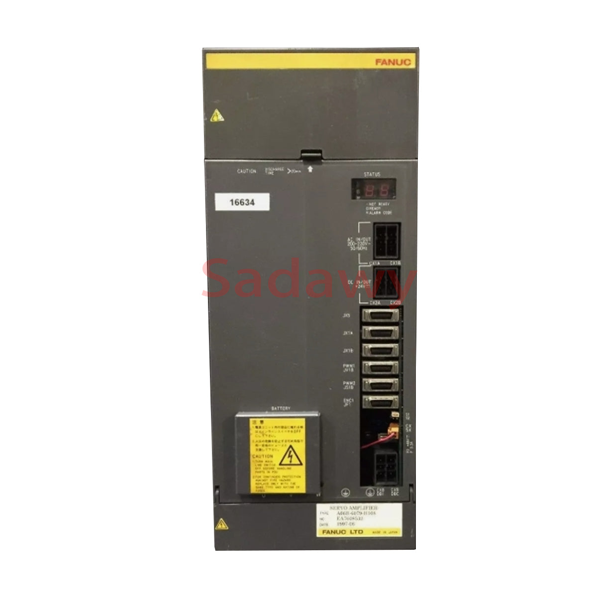 Fanuc A06B-6079-H108 Servo Driver Amplifier Module SVM1-360