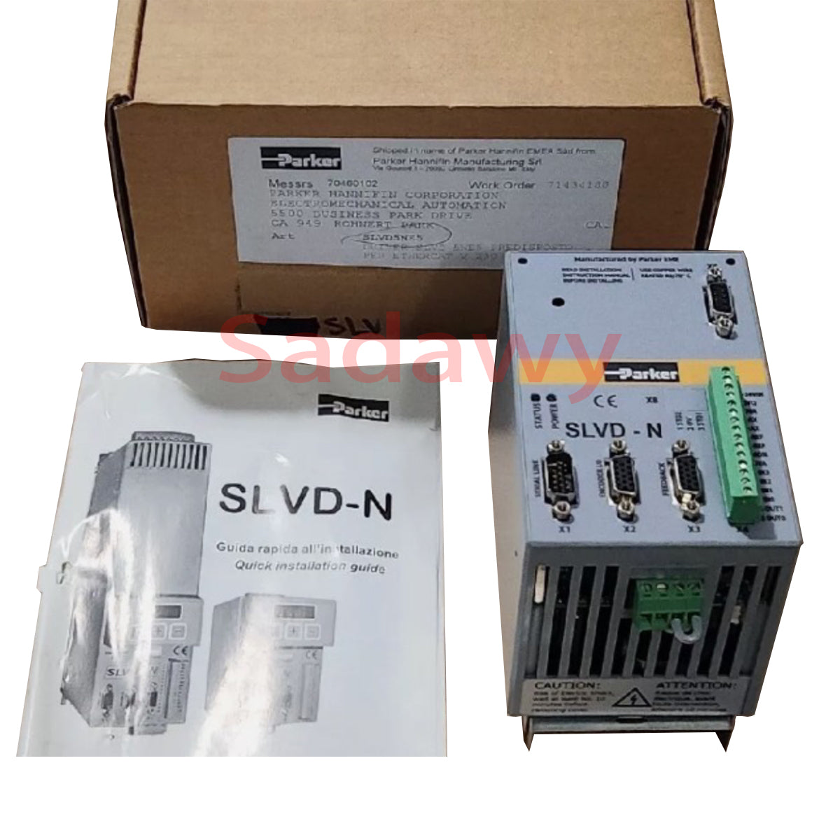 Parker original SLVD5NE5 Sevor Drive With warranty