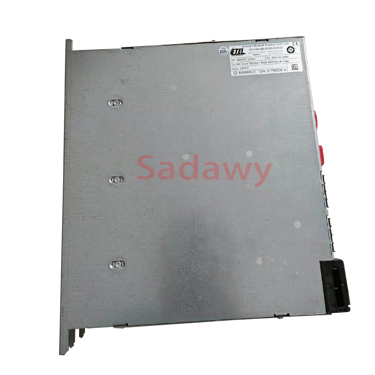 ETEL EA-P2M-400-15/40A-0100-01 AccurET Modular Position Controller