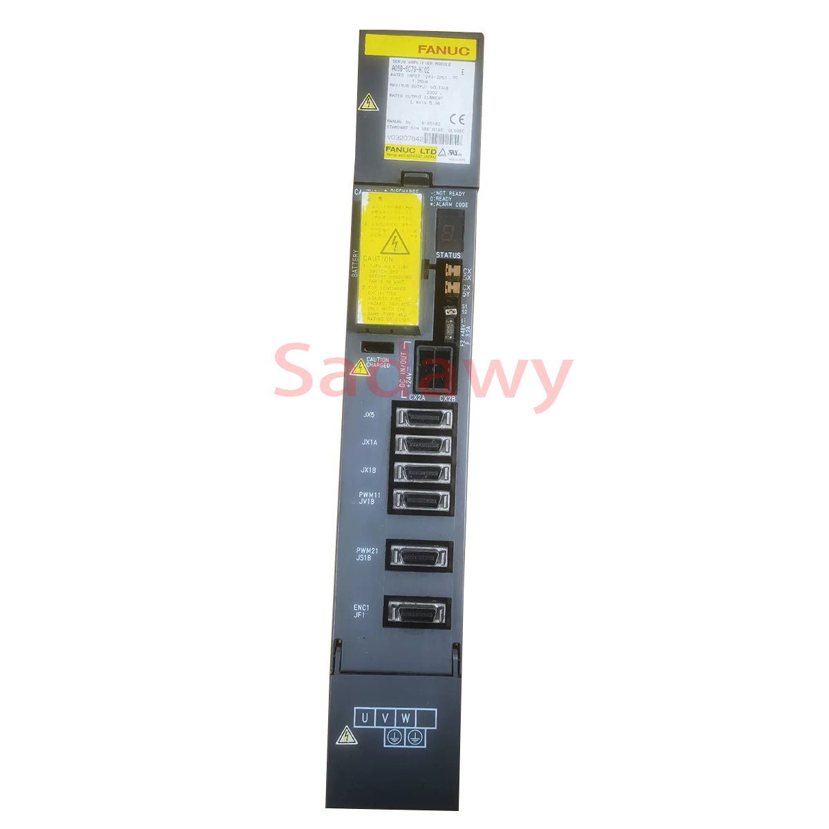 Fanuc A06B-6079-H102 Alpha Servo Driver Module MDL SVM1-20