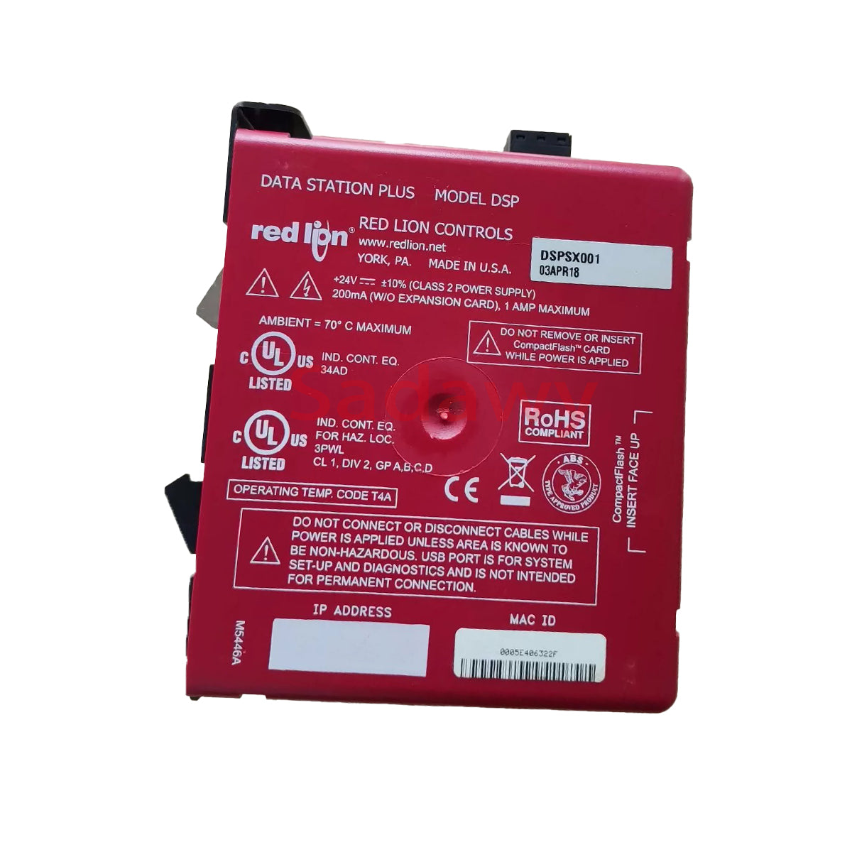 Red Lion DSPSX001 Programmable Controller