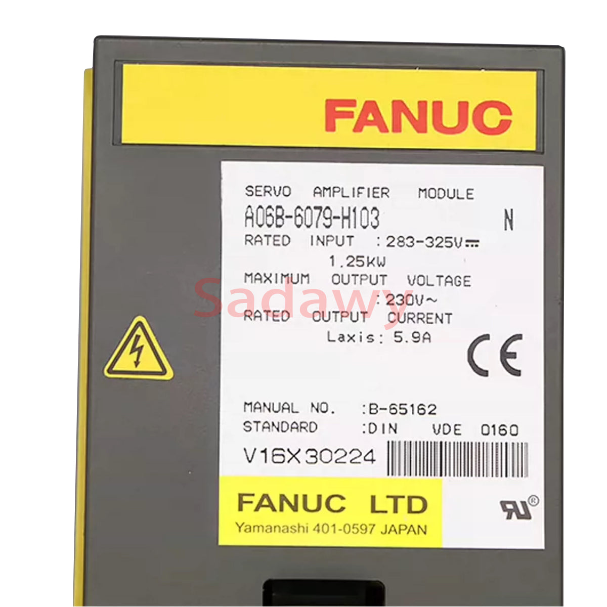 Fanuc A06B-6079-H103 Alpha Servo Driver Module MDL SVM1-40S