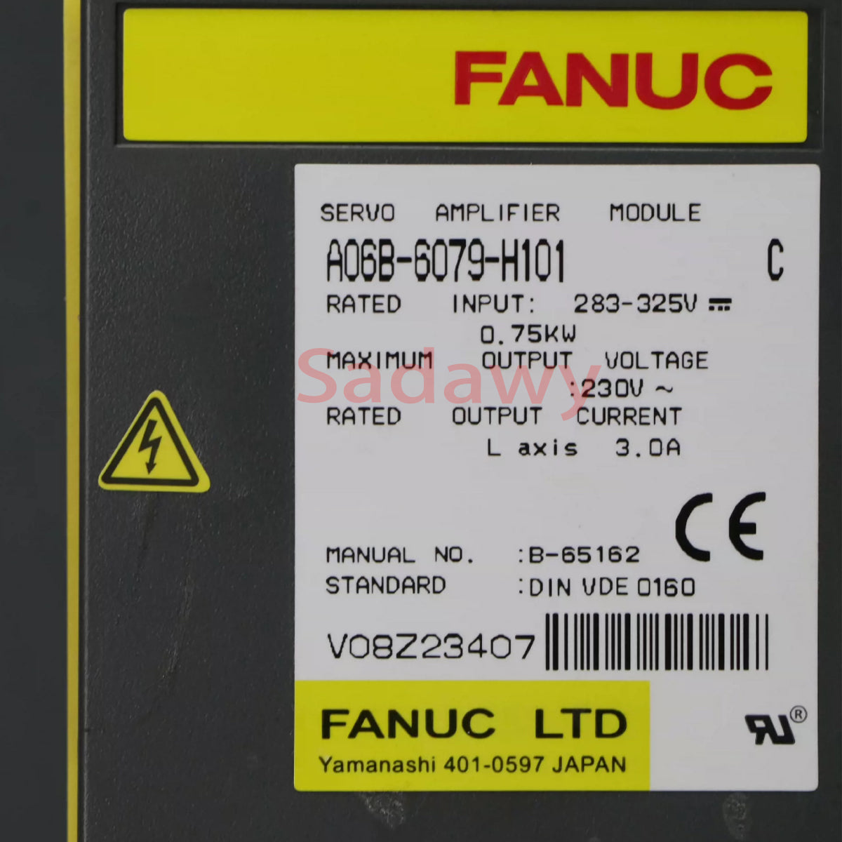 Fanuc A06B-6079-H101 Alpha Servo Driver Module MDL SVM1-12