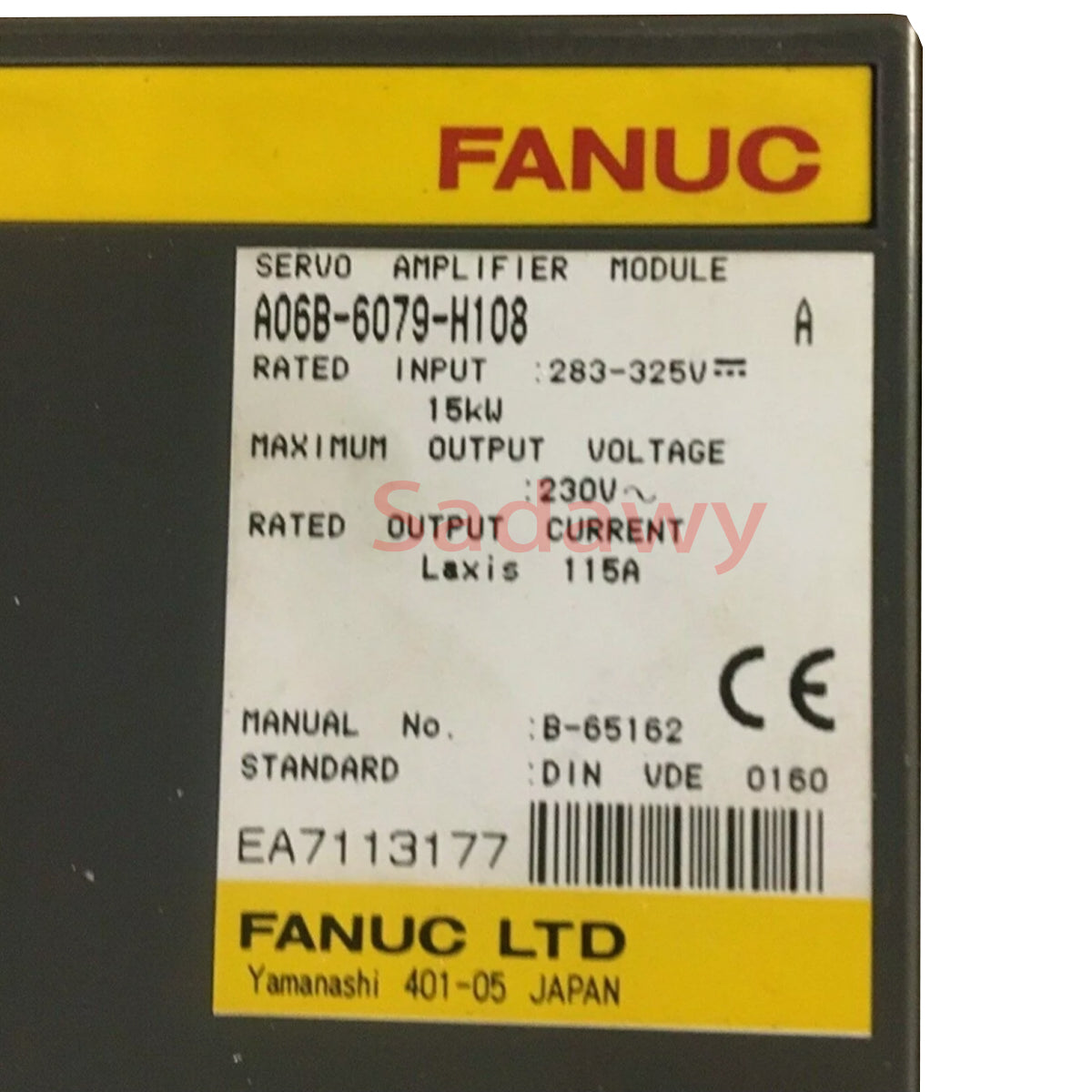 Fanuc A06B-6079-H108 Servo Driver Amplifier Module SVM1-360
