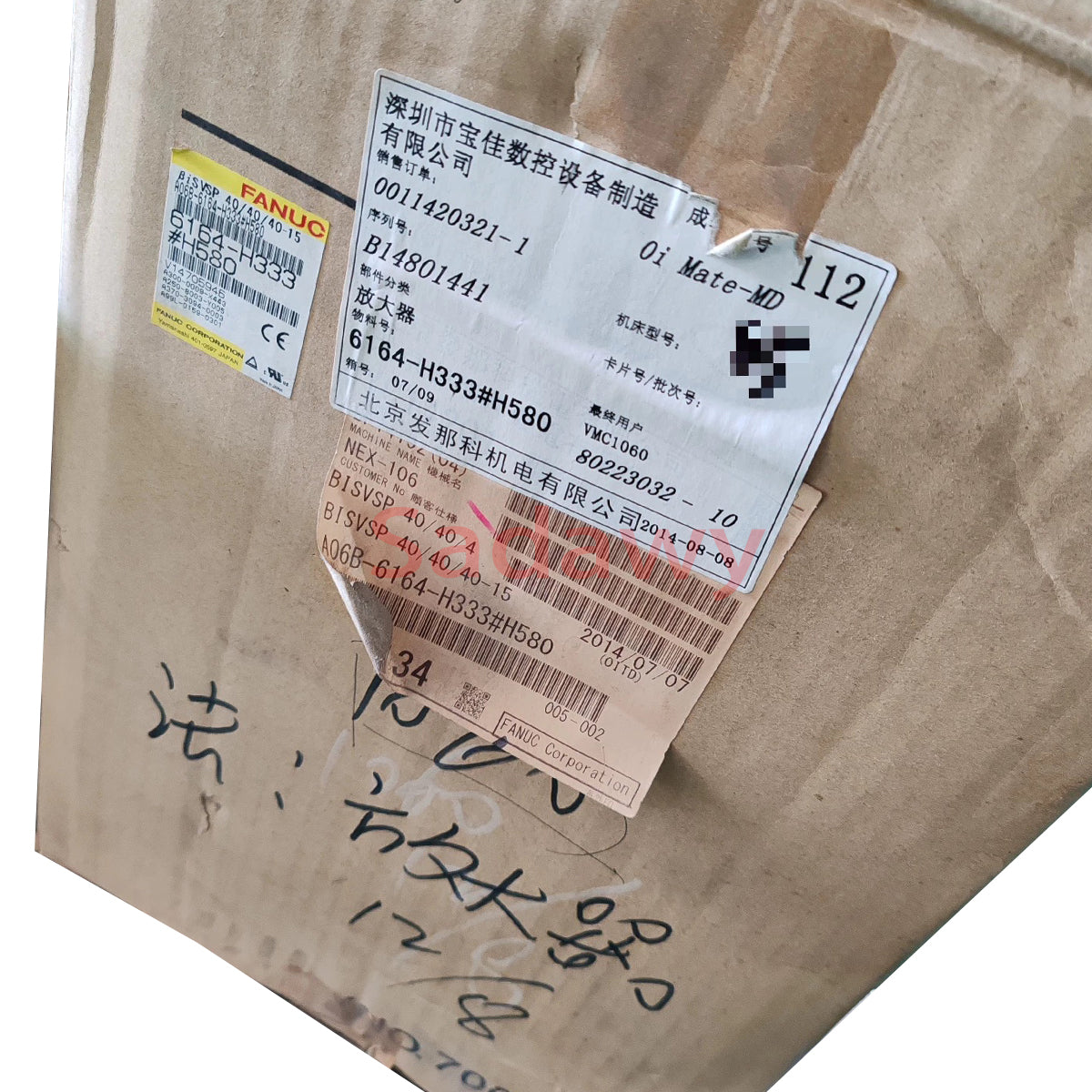 Fanuc A06B-6164-H312 Servo Driver Amplifier Module BiSVSP