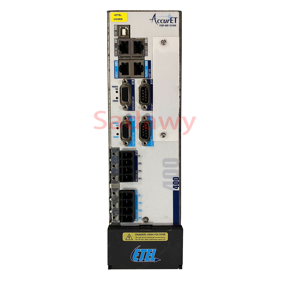 ETEL EA-P2M-400-15/40A-0100-01 AccurET Modular Position Controller