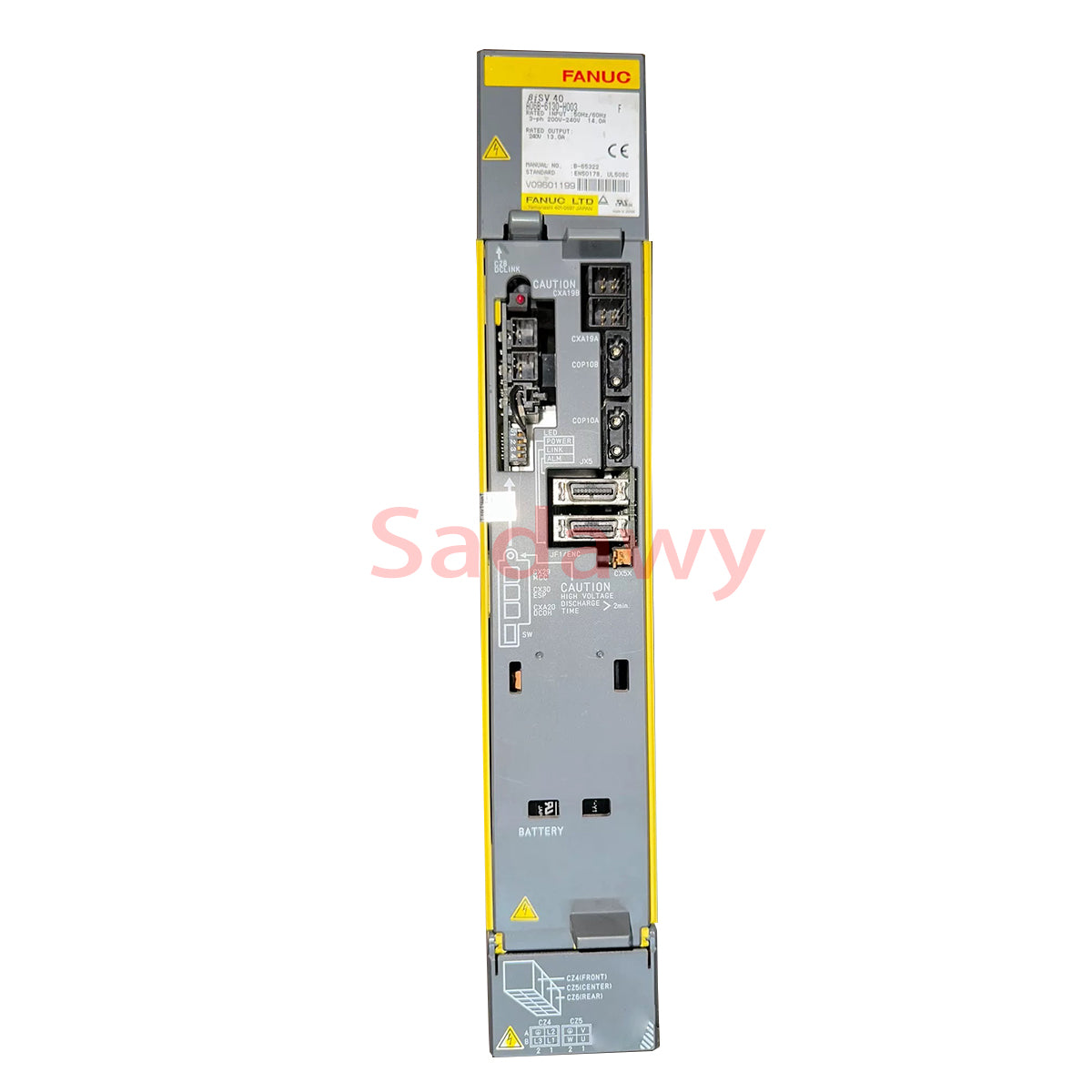 Fanuc A06B-6160-H003 Servo Driver Amplifier Module MDL B-iSV40-B