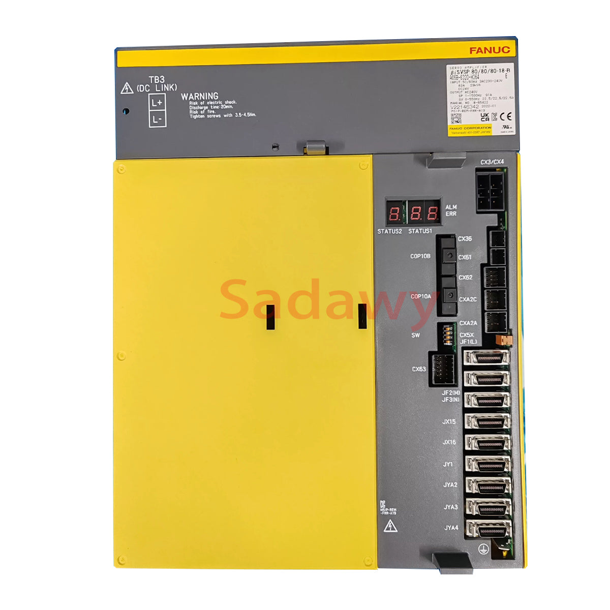 Fanuc A06B-6320-H364 Servo Driver Module BiSVSP-B 80/80/80-18-B