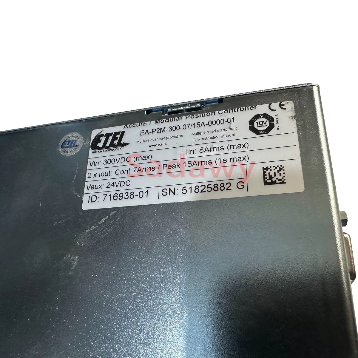 ETEL EA-P2M-300-07/15A-0000-01 AccurET Module Position Controller