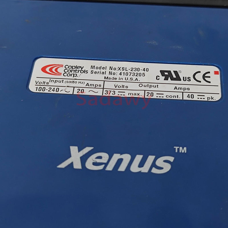 Xenus XSL-230-40 Copley Controls Panel Servo Drive Controller