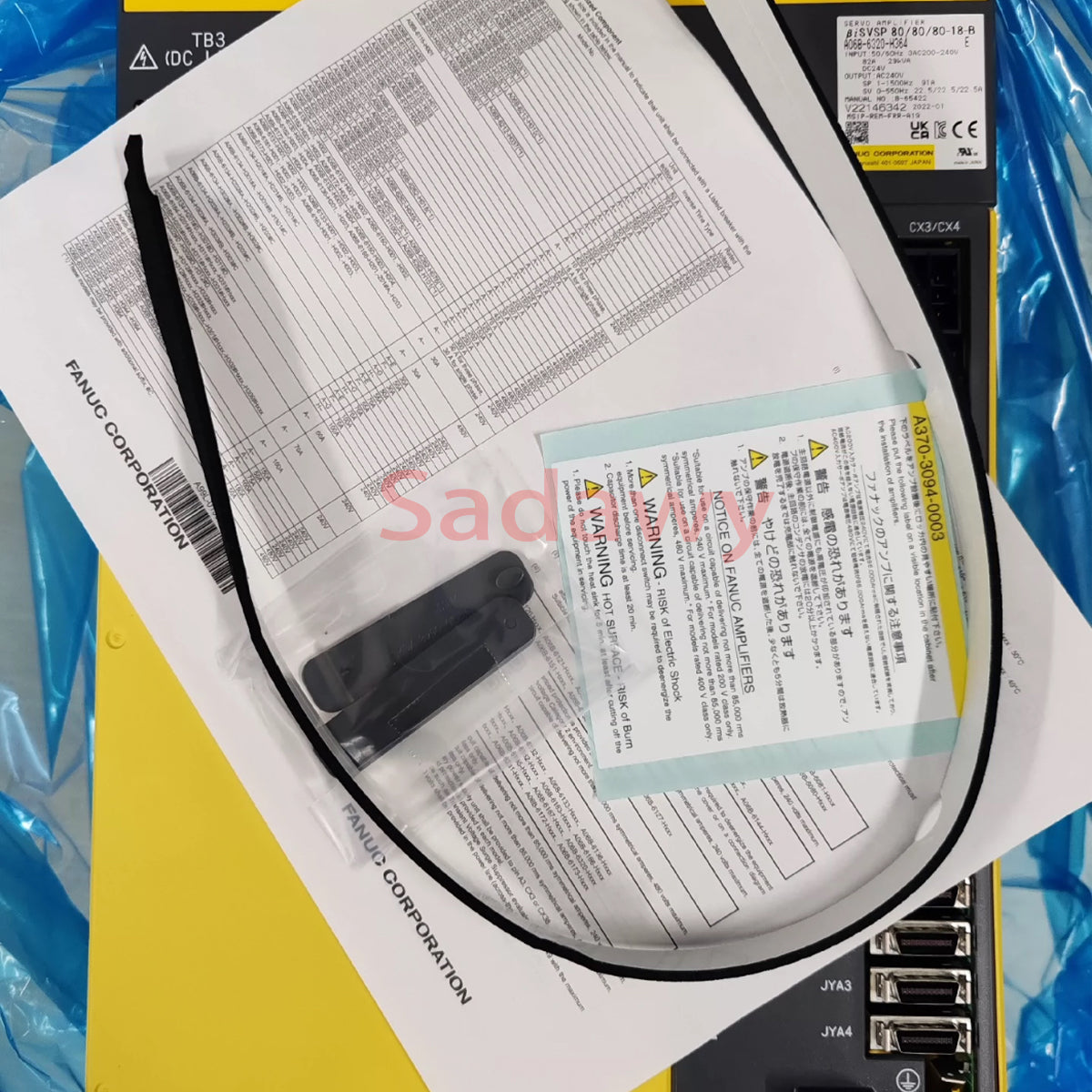 Fanuc A06B-6320-H364 Servo Driver Module BiSVSP-B 80/80/80-18-B