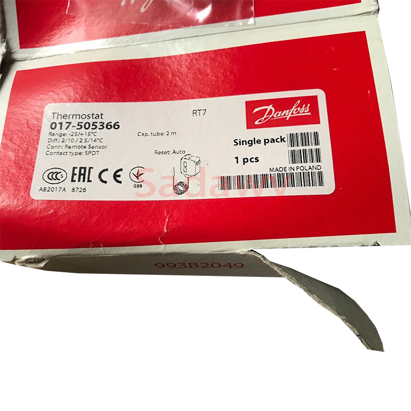Danfoss RT7 017-505366 Temperature Switch