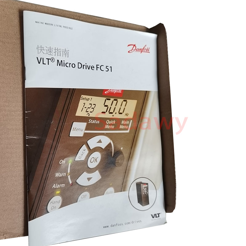 Danfoss 132F0018 FC-51 VLT Micro Drive VFD