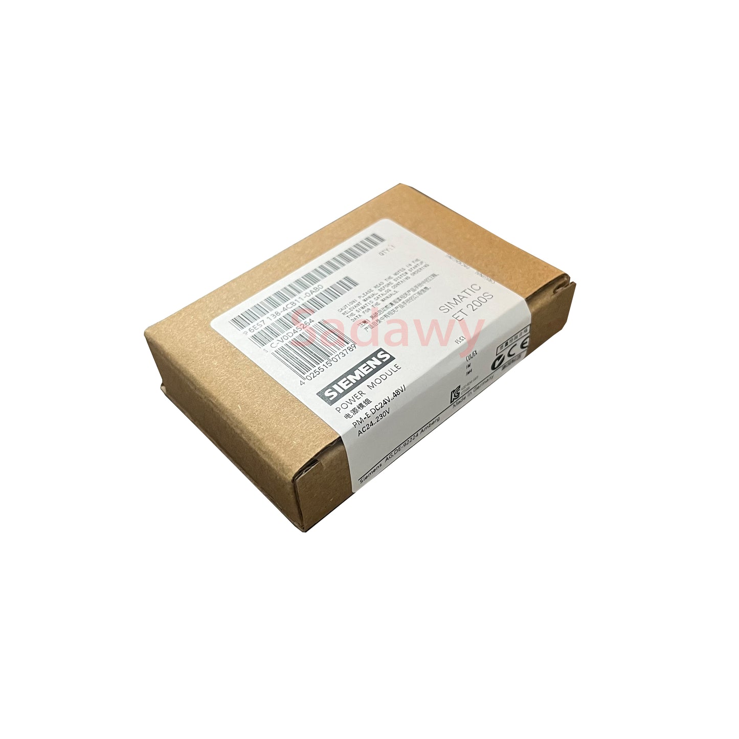 Siemens 6ES7138-4CB11-0AB0 SIMATIC DP POWER Module