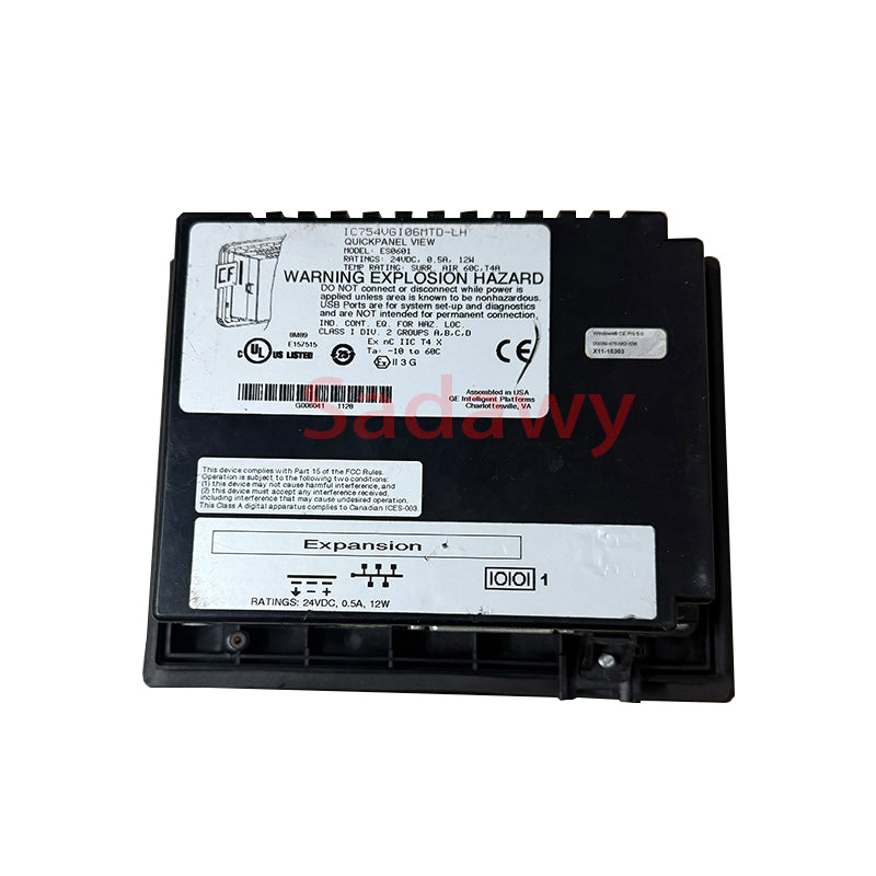 GE Fanuc IC754VGI06MTD-LH Touch screen