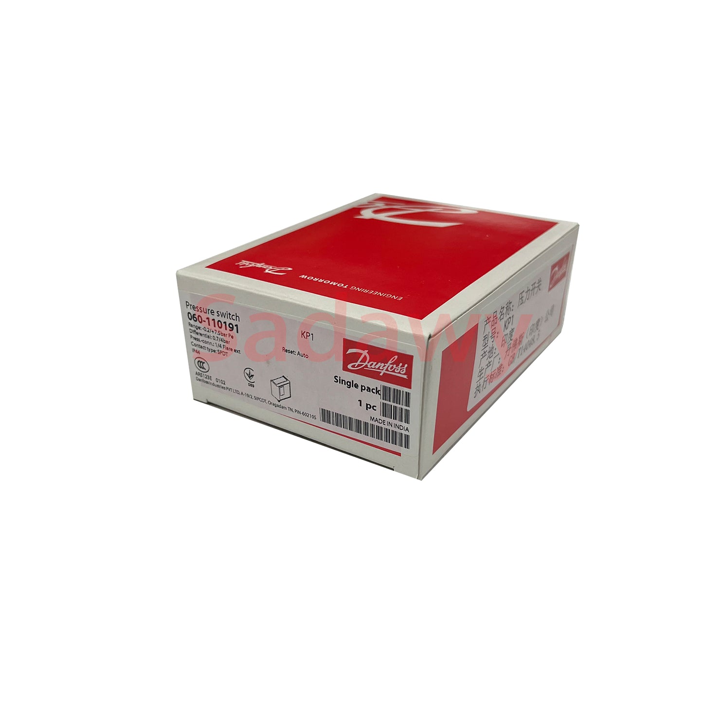 Danfoss 060-110166 KP1 Pressure Switch