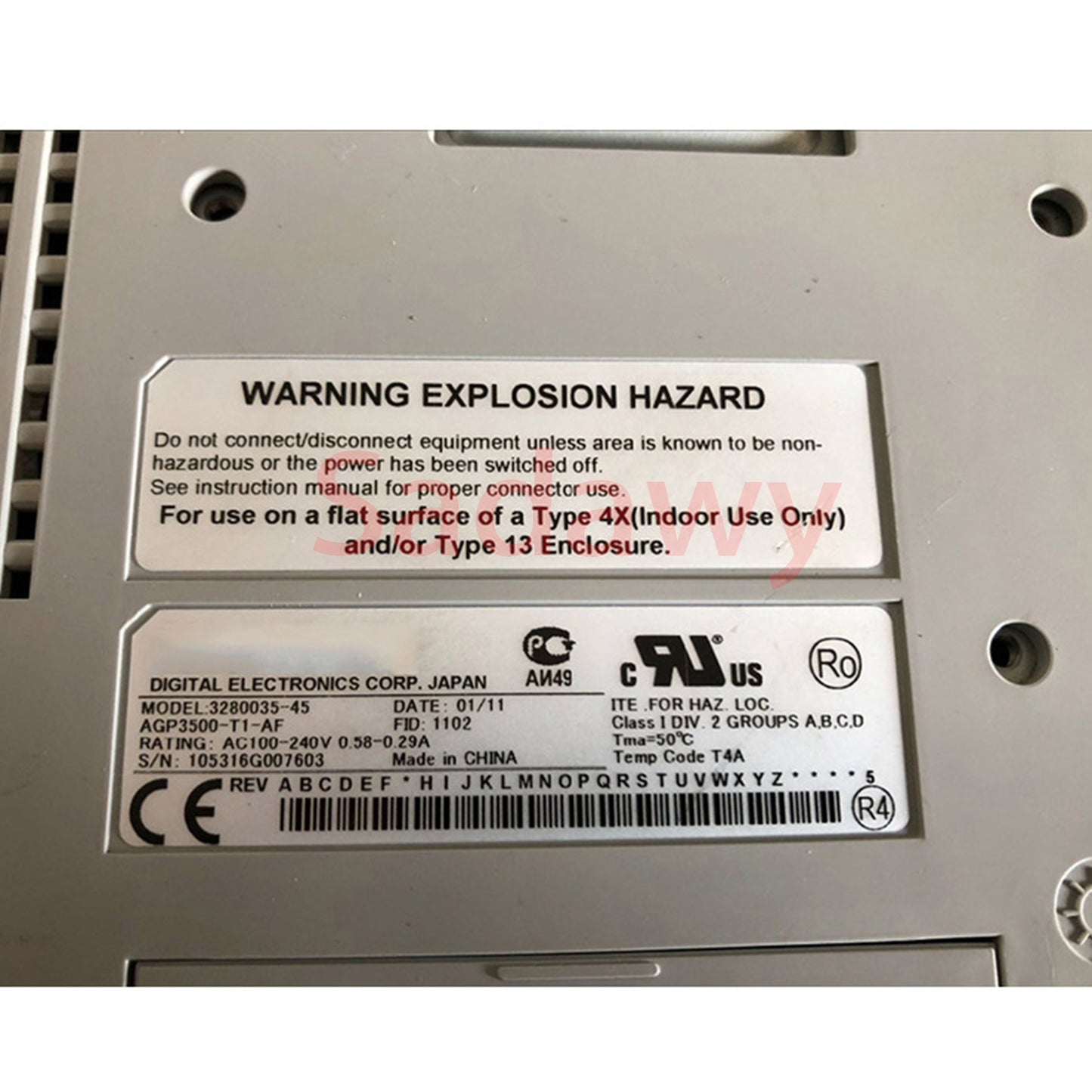 Pro-face GP3000 Series AGP3500-T1-AF HMI Touchscreen