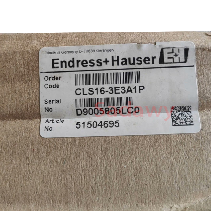 E+H CLM253-ID0105 CLS16-3E3A1P Split Conductivity set
