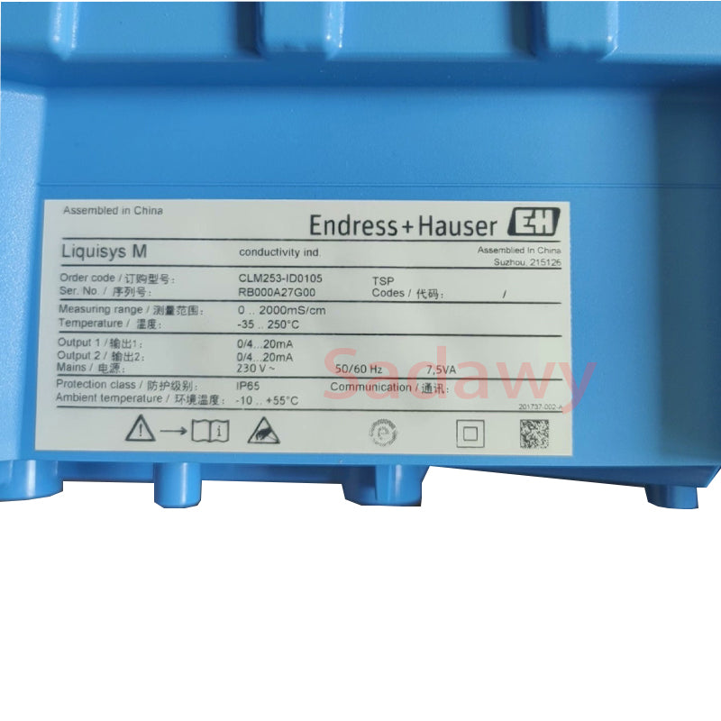 E+H CLM253-ID0105 CLS16-3E3A1P Split Conductivity set