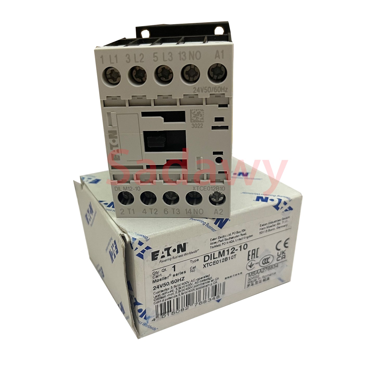 EATON DILM12-10 24VDC xStart Series Contactor