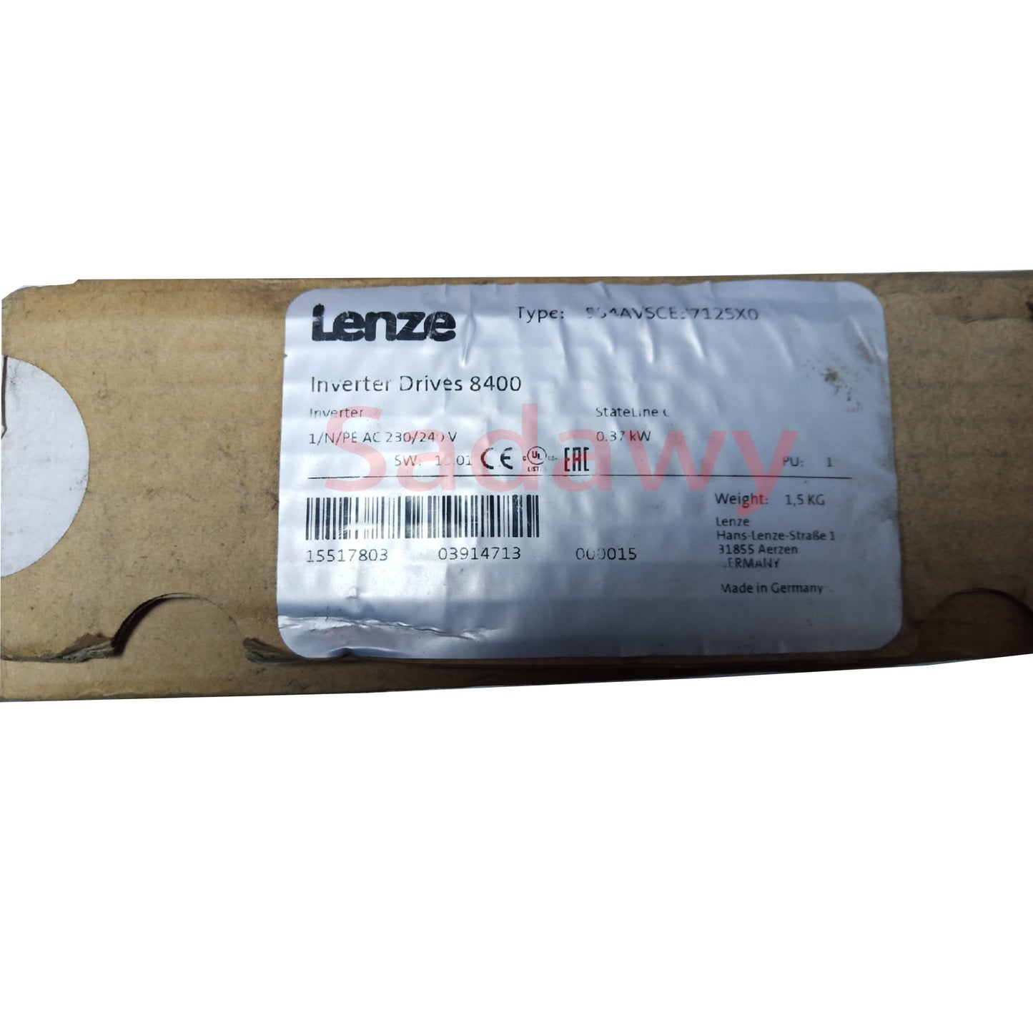Lenze E84AVSCE3712SX0 Frequency inverter