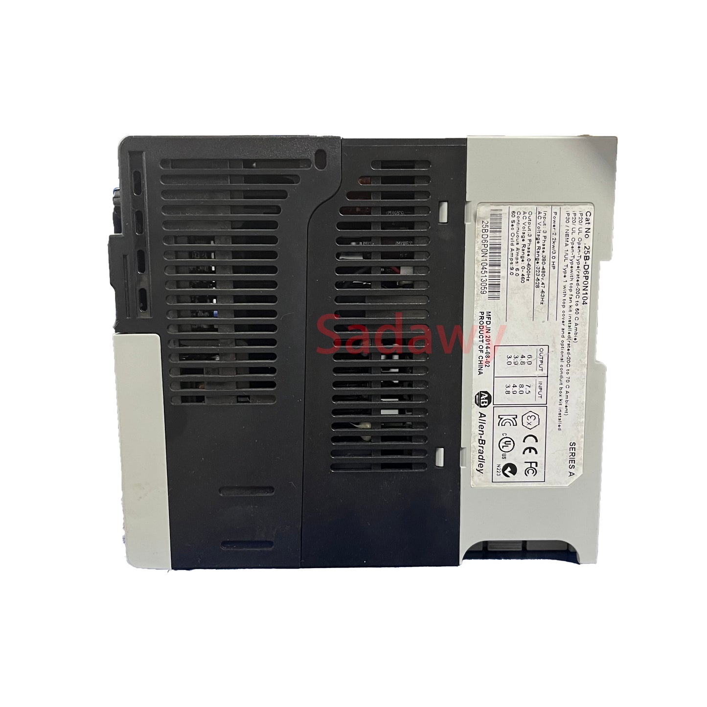 Allen Bradley 25B-D6P0N104 Powerflex 525 AC Driver