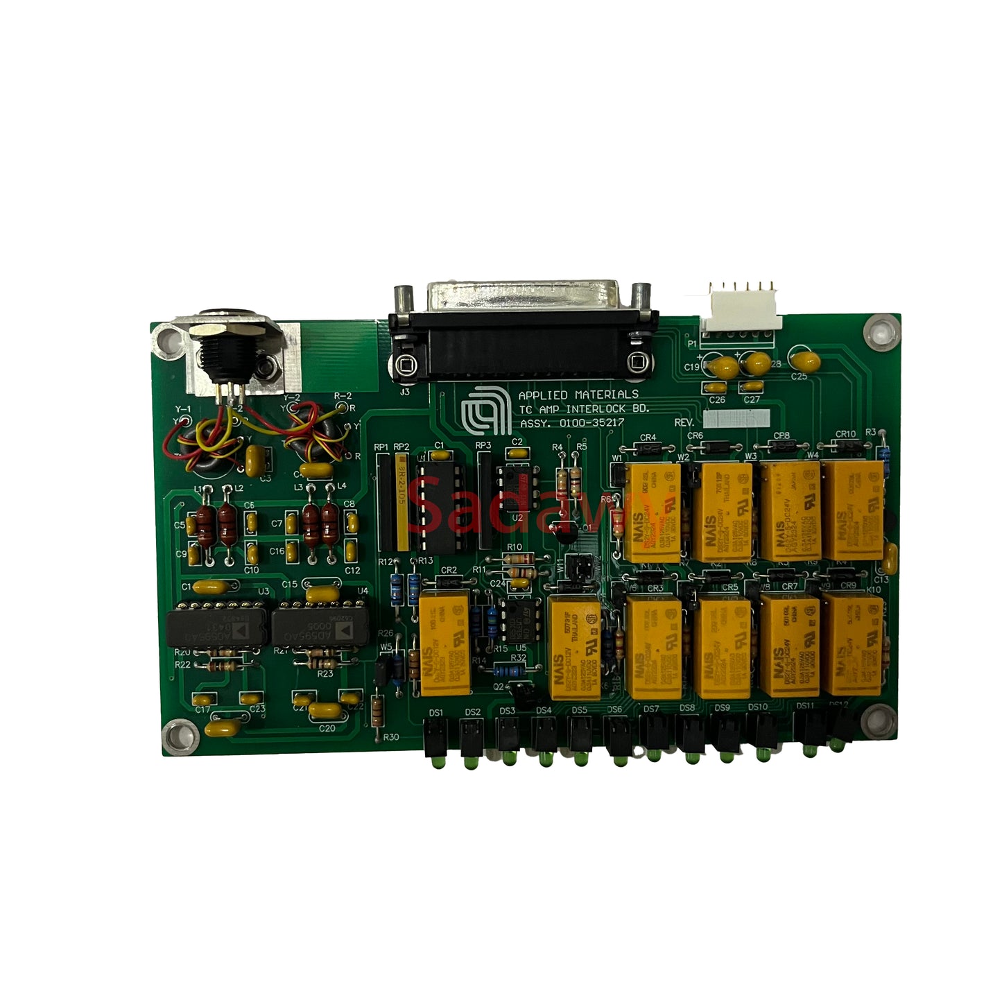 AMAT 0100-35217 TC Amp Interlock Board