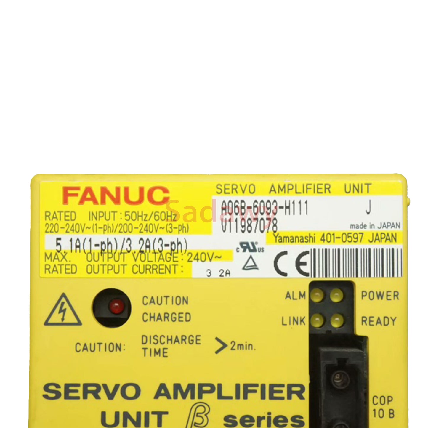 Fanuc A06B-6093-H111 Servo driver