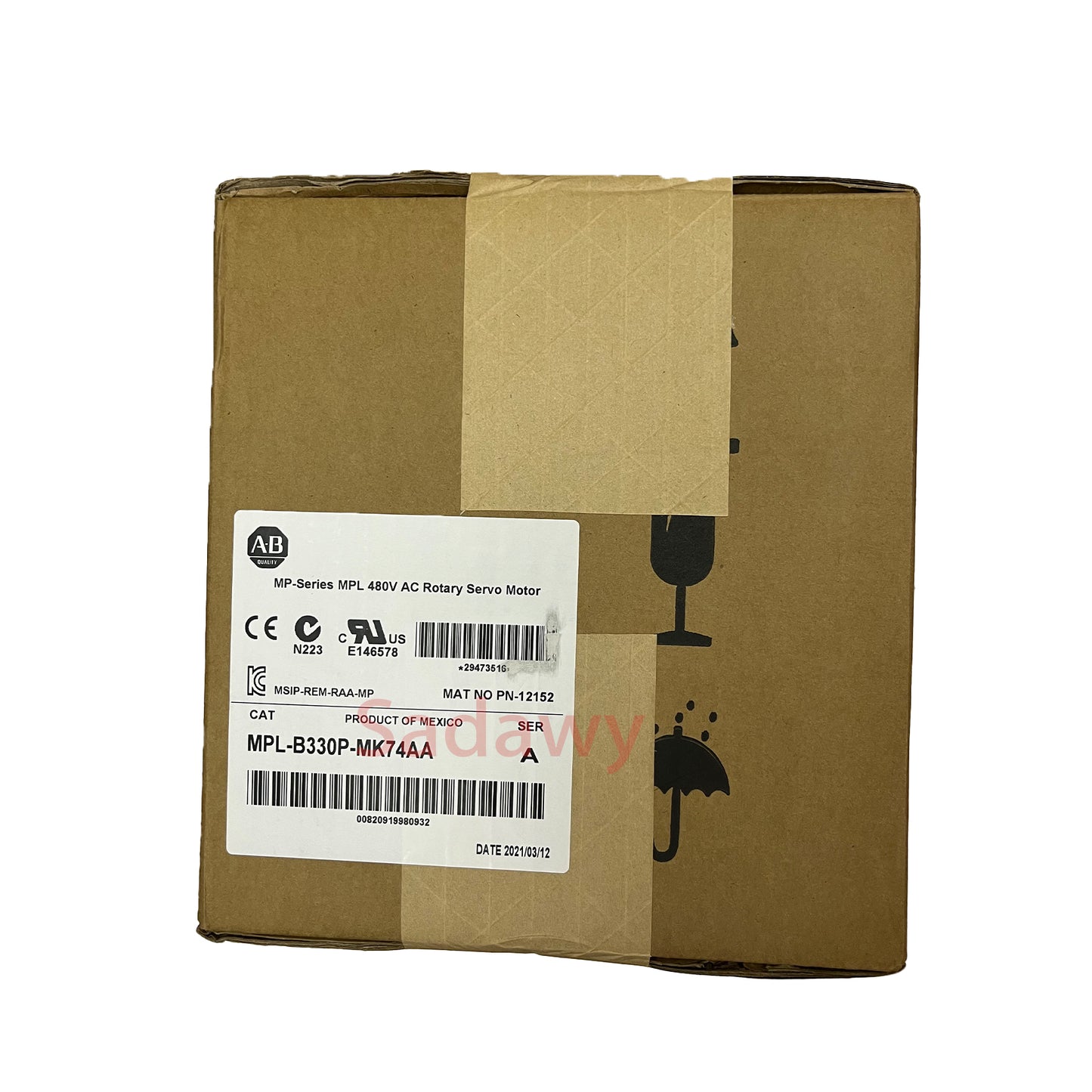 Серводвигатели Allen Bradley MPL-B330P-MK74AA