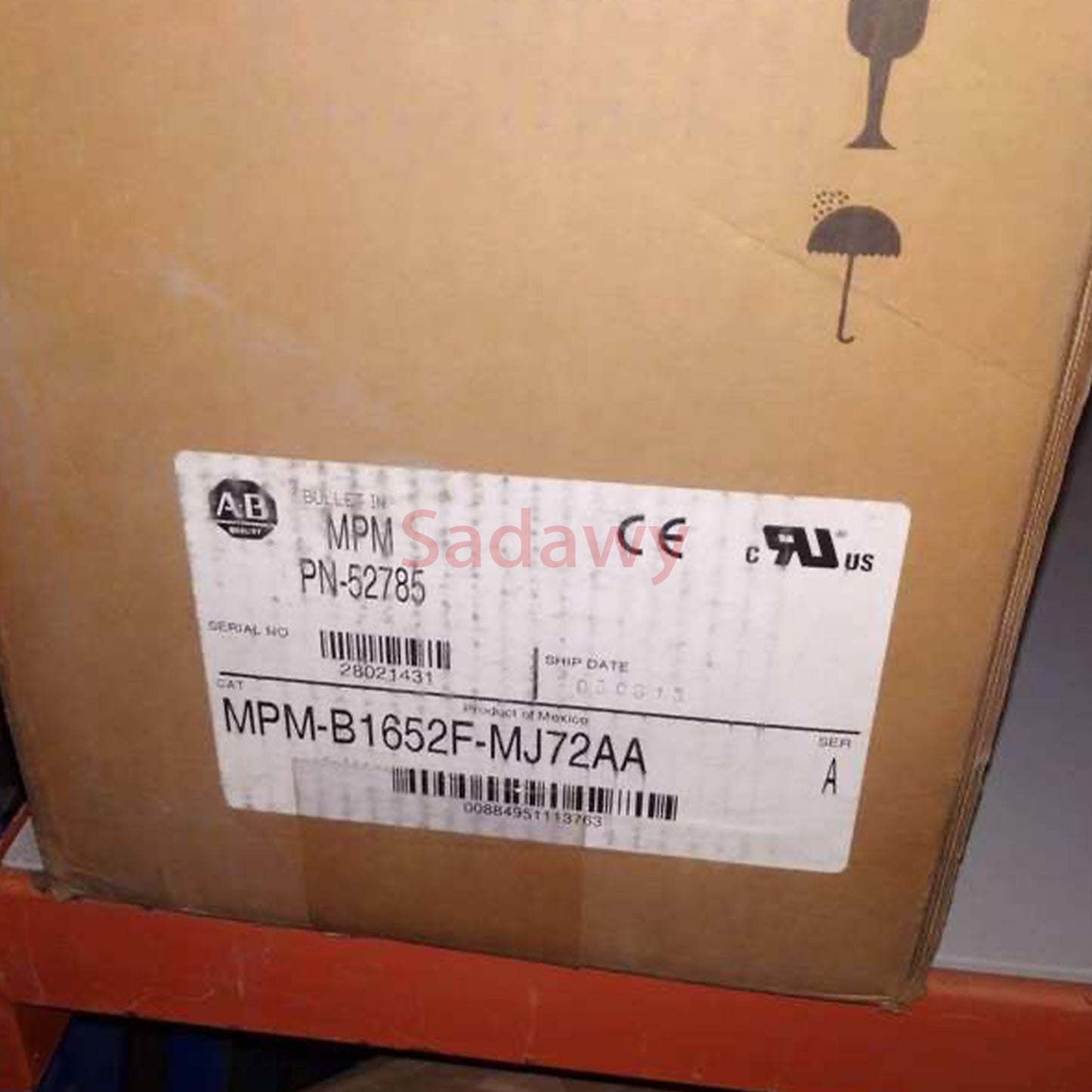 Allen Bradley MPM-B1652F-MJ72AA Servo Motor