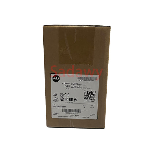 Allen-Bradley PowerFlex 525 25B-A4P8N114 AC Servo Drive with Warranty