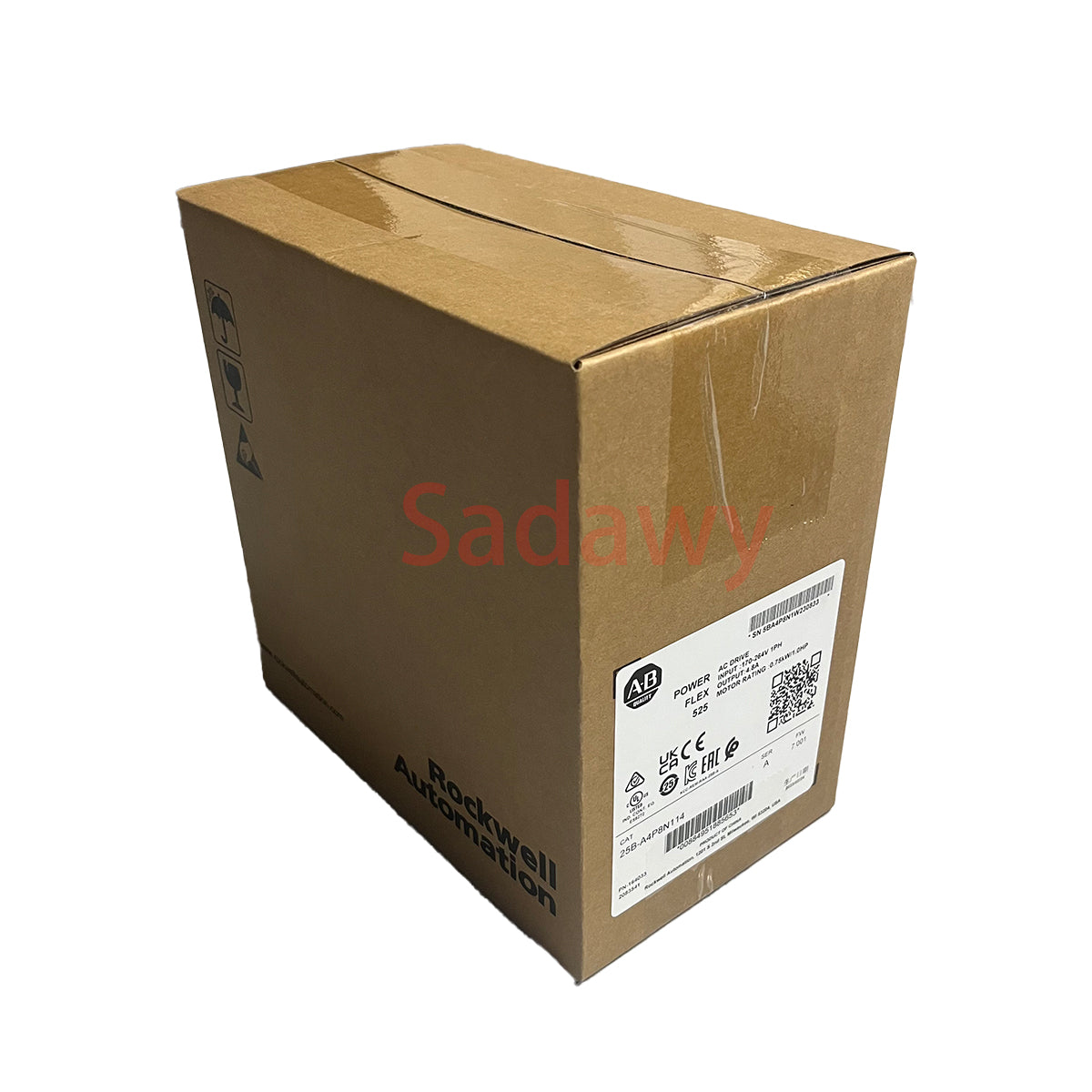 Allen-Bradley PowerFlex 525 25B-A4P8N114 AC Servo Drive with Warranty