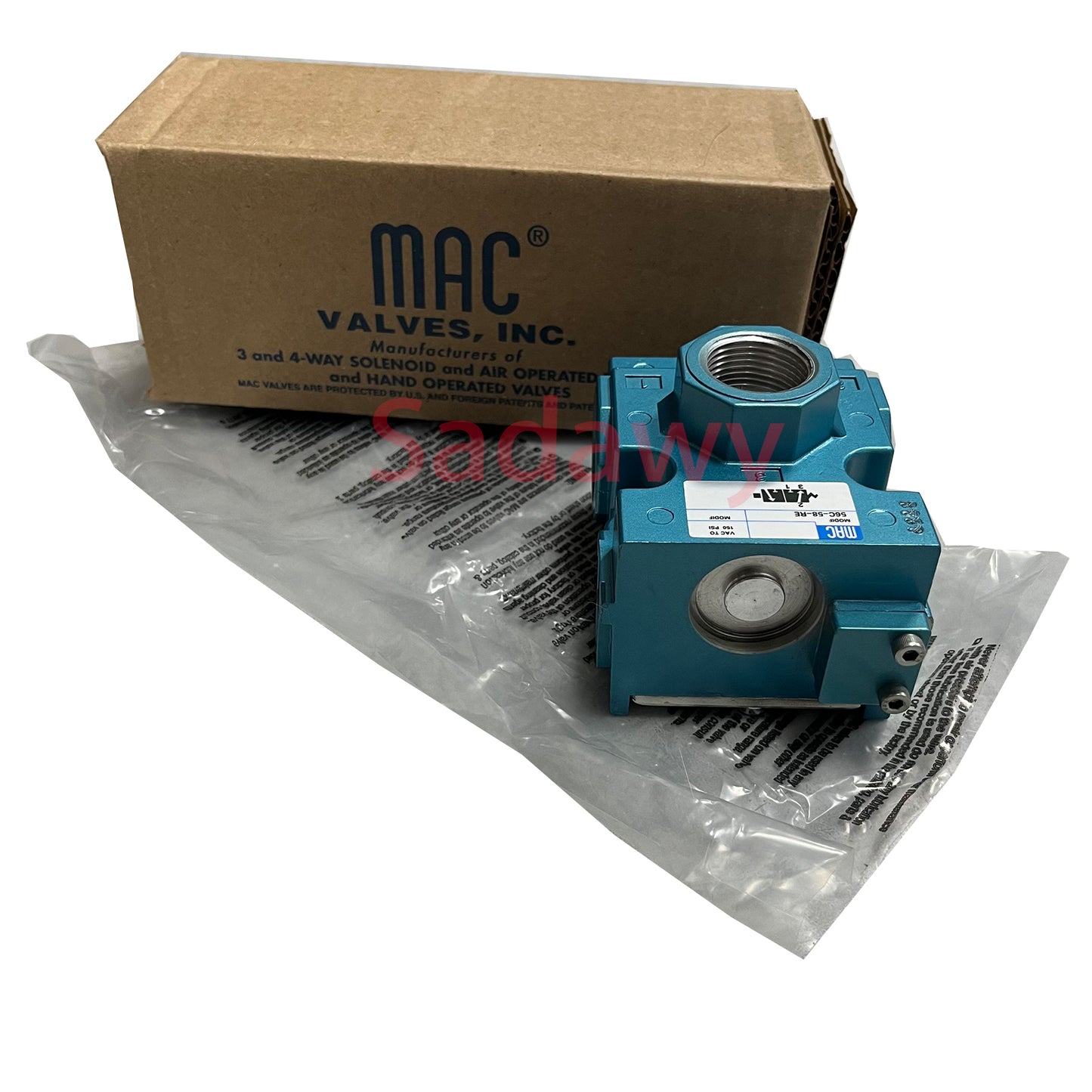 MAC 56C-58-RE Three-way balanced slide valve