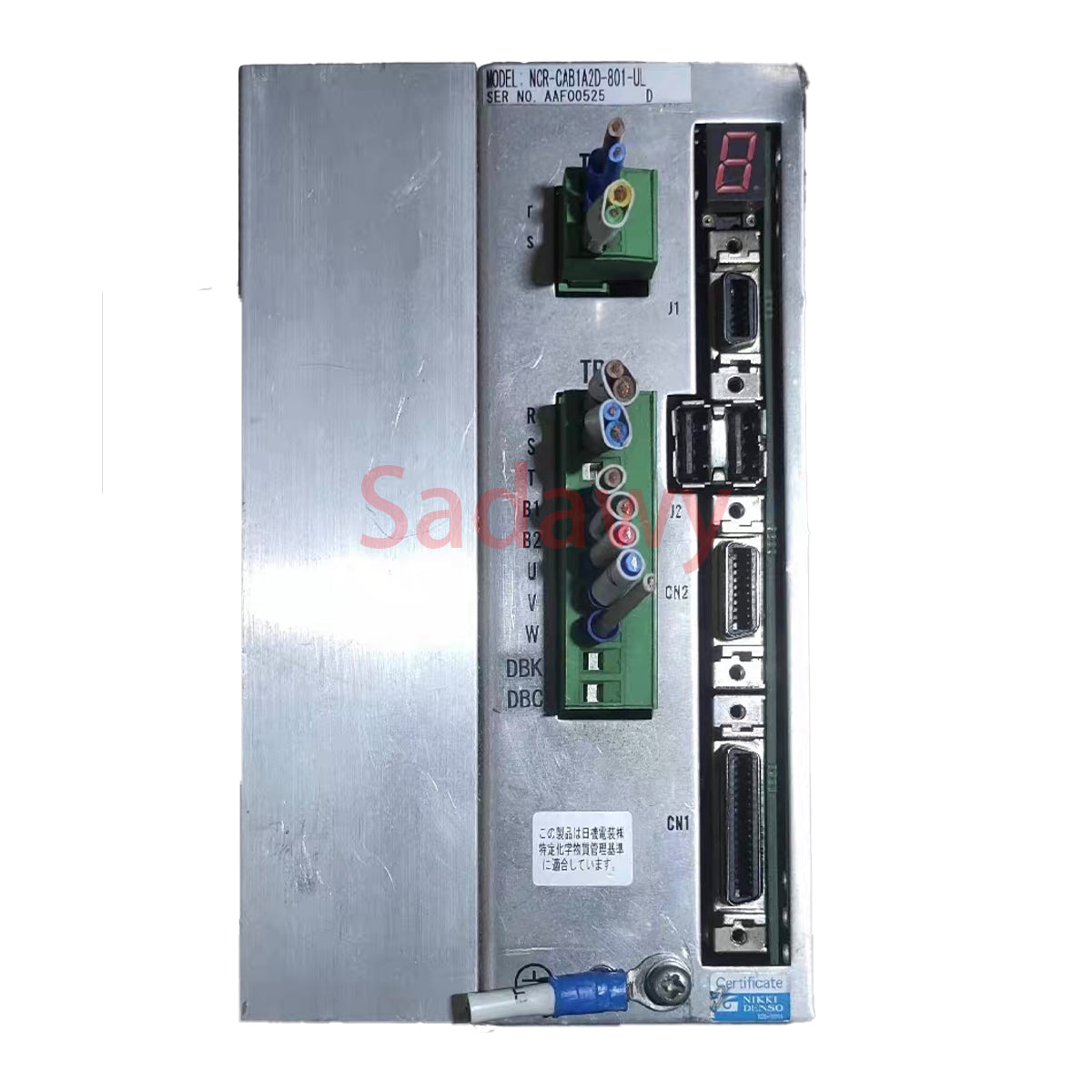 NIKKI DENSO NCR-CAB1A2D-801-UL Servo Drive AC Server