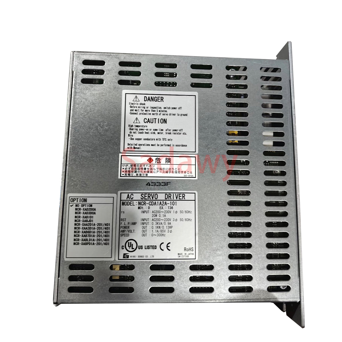 NIKKI DENSO NCR-CDA1A2A-101 Servo Drive AC Server