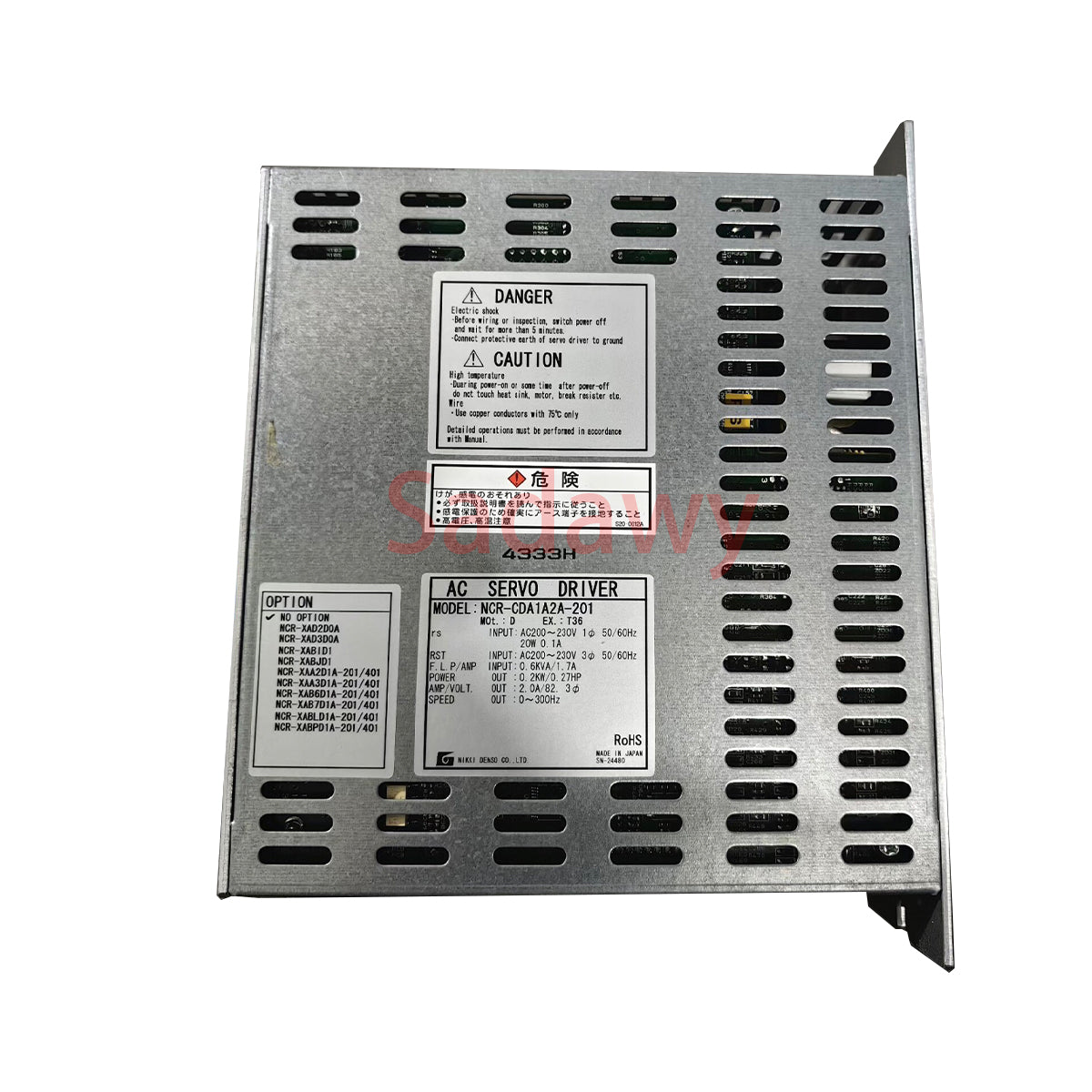 NIKKI DENSO NCR-CDA1A2A-201 Servo Drive AC Server