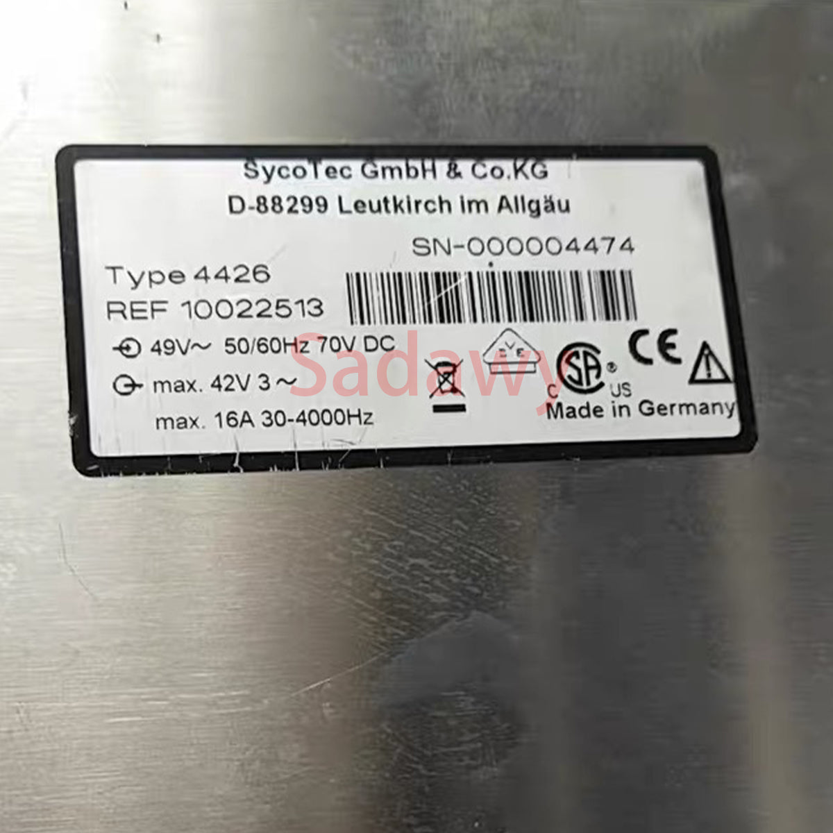 SYCOTEC TYPE 4426 Low-Voltage High-Frequency Inverter Spindle Controll ...