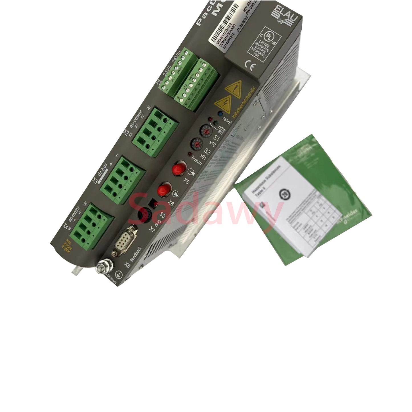 Schneider ELAU MC-4/11/03/400 VDM01D30AA00 PacDrive Servo Drive