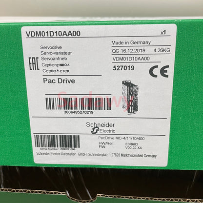 Schneider ELAU MC-4/11/10/400 VDM01D10AQ00 PacDrive Servo Drive