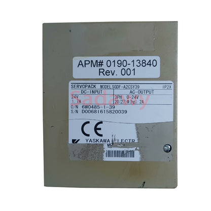 AMAT 0190-13840 SGDF-A2CSY39 Yaskawa Servo drive