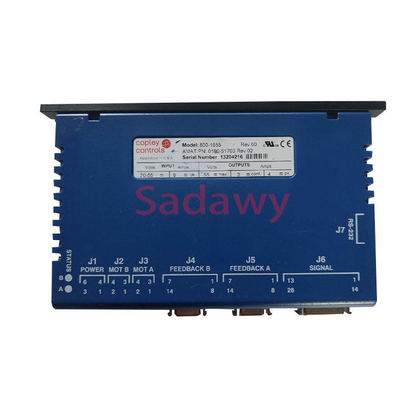 AMAT Xenus 800-1855 0190-51703 Servo Drive Controls – Sadawy Automation