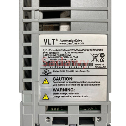 Danfoss 131B0080 VLT Automation drive FC-302