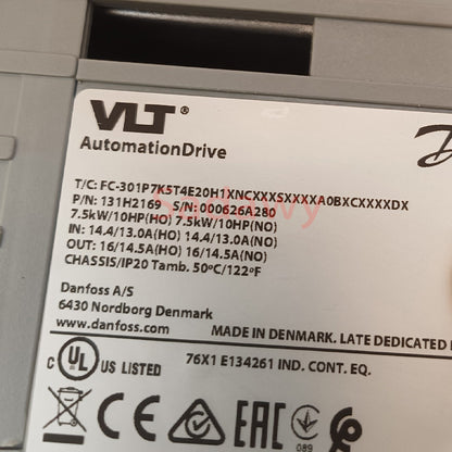 Danfoss 131H2169 VLT Automation drive FC-302