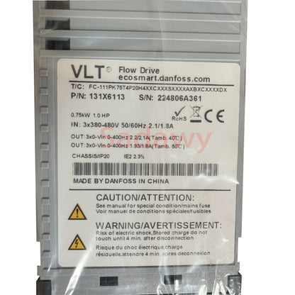 Danfoss 131X6113 VLT AQUA AC Drive Fc202 VFD