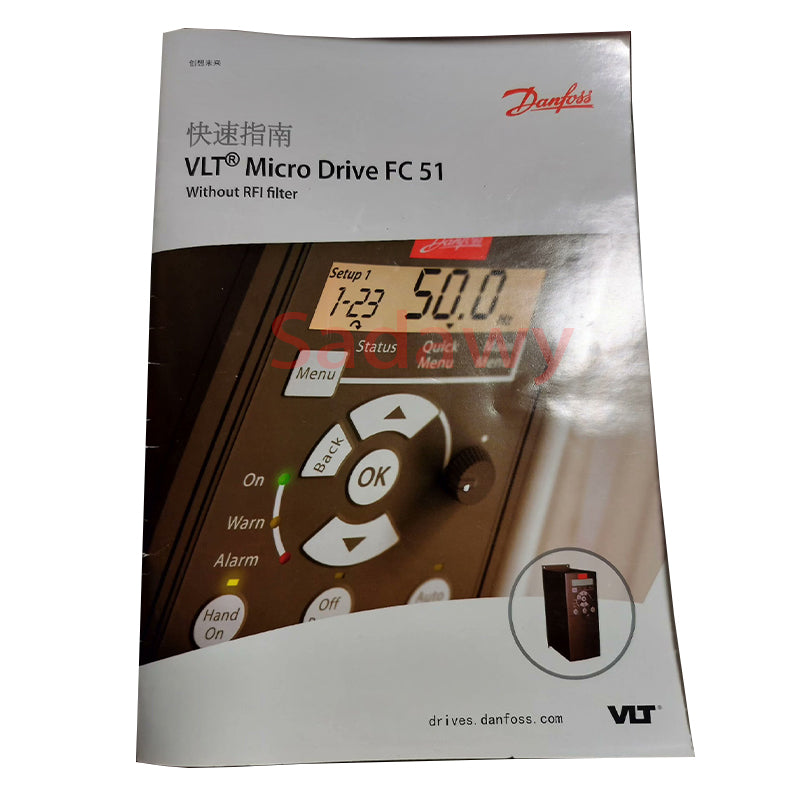 Danfoss 136N8924 1.5 kW, 1 Phase VLT Micro Drive